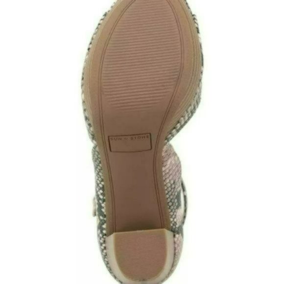 Sun + Stone Reeta Block Heel Platform Sandals-6 - Picture 2 of 7